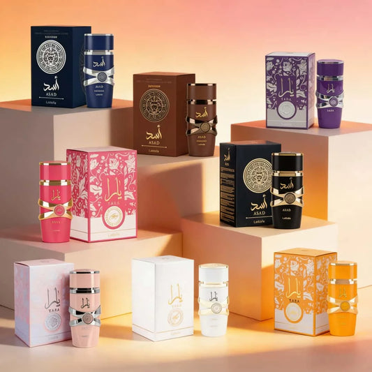 La colección completa de Lattafa Asad Collection — el aroma que deja huella